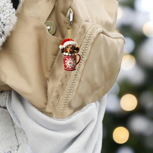 Dachshund Advent Calendar 2025 24 2d Acrylic Wiener Dog Christmas Ornaments 1763778325792.jpg