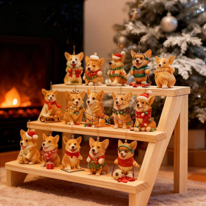 Corgi Advent Calendar 24 Pcs 2d Acrylic Ornaments Christmas Countdown Hanging Decor Gift For Dog Lovers Cute Corgi Themed Gif 1763778415289.jpg