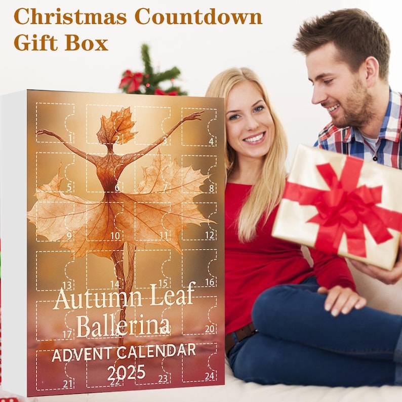 Fall Fairy Ballerina Advent Calendar 2025  24pcs Acrylic Leaf Dancer Ornaments  Autumn Home Decor  Ballet Gift For Women  Nature Lovers 1763778572562.jpg
