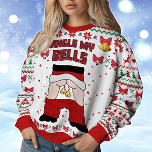 Jingle Balls Ugly Christmas Sweater Santa Claus Holiday Sweater Adult Humor Xmas Sweater Funny Christmas Sweatshirt Xmas Party Gift 1763780052149.jpg