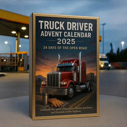 2025 Truck Driver Advent Calendar Truck Driver Advent Calendar 2025 Christmas Gift Box 24 Days Of The Open Road With Assorted Truck  Trucker Figurine Ornaments 1763782929749.jpg