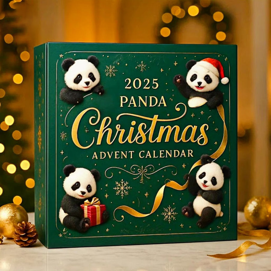 2025 Panda Christmas Advent Calendar 24 Pcs 2d Acrylic Ornaments Cute Christmas Countdown Hanging Decor 1763783367822.jpg