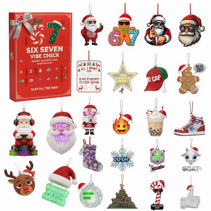 Six Seven Christmas Ornament Advent Calendar 2025 24 Day Holiday Countdown Box  Mini Tree Decorations Gift For Christmas Lovers 1763951385570.jpg