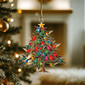 Hummingbird Christmas Tree Ornament Acrylic Bird Lover Gift 1763952426440.jpg