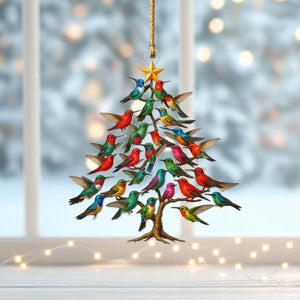 Hummingbird Christmas Tree Ornament Acrylic Bird Lover Gift 1763952426460.jpg