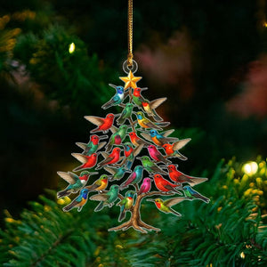 Hummingbird Christmas Tree Ornament Acrylic Bird Lover Gift 1763952426488.jpg