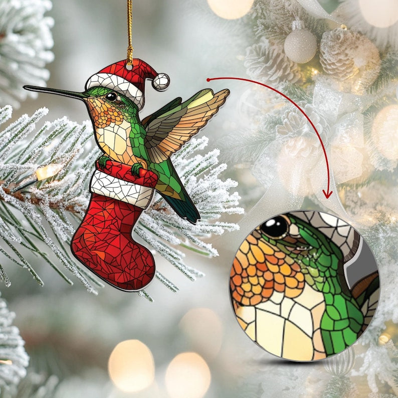 Hummingbird Acrylic Suncatcher Window Hanging Hummingbird Ornaments Hummingbird Decor Hummingbird Gifts For Women Men Christmas Decor 1763957241523.jpg