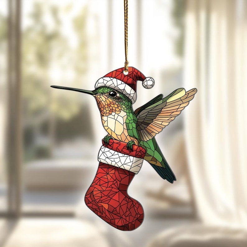 Hummingbird Acrylic Suncatcher Window Hanging Hummingbird Ornaments Hummingbird Decor Hummingbird Gifts For Women Men Christmas Decor 1763957241544.jpg