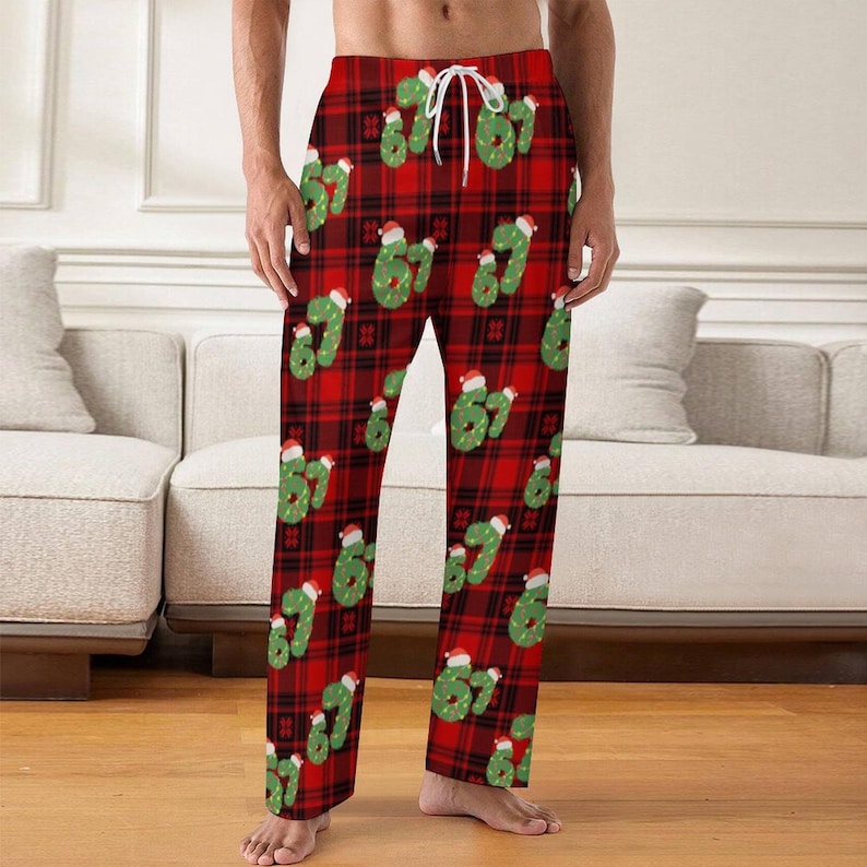 Funny 67 Meme Christmas Pajamas Viral Tiktok Slang Six Seven Christmas Pjs 1763975963789.jpg