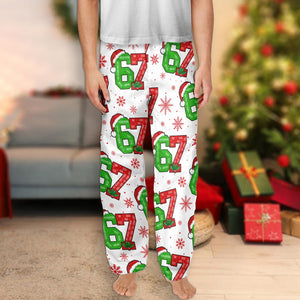 Funny 67 Six Seven Christmas Pajamas Set Santa Six Seven Christmas Pajama Trending Six Seven Christmas Pyjama Set 67 Meme Pjs Xmas Gift 1763976199927.jpg