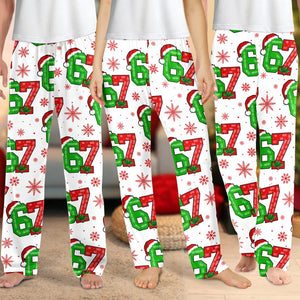 Funny 67 Six Seven Christmas Pajamas Set Santa Six Seven Christmas Pajama Trending Six Seven Christmas Pyjama Set 67 Meme Pjs Xmas Gift 1763976199981.jpg