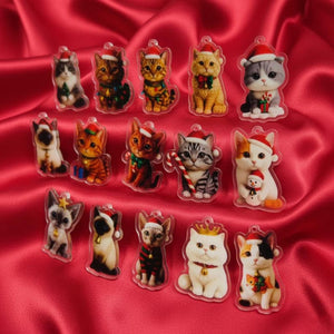 Christmas Cat Advent Calendar 24pcs 2d Acrylic Cat Ornaments Holiday Decor For Cat Lovers Christmas Countdown Gift Box Christmas Gift 1763977270323.jpg
