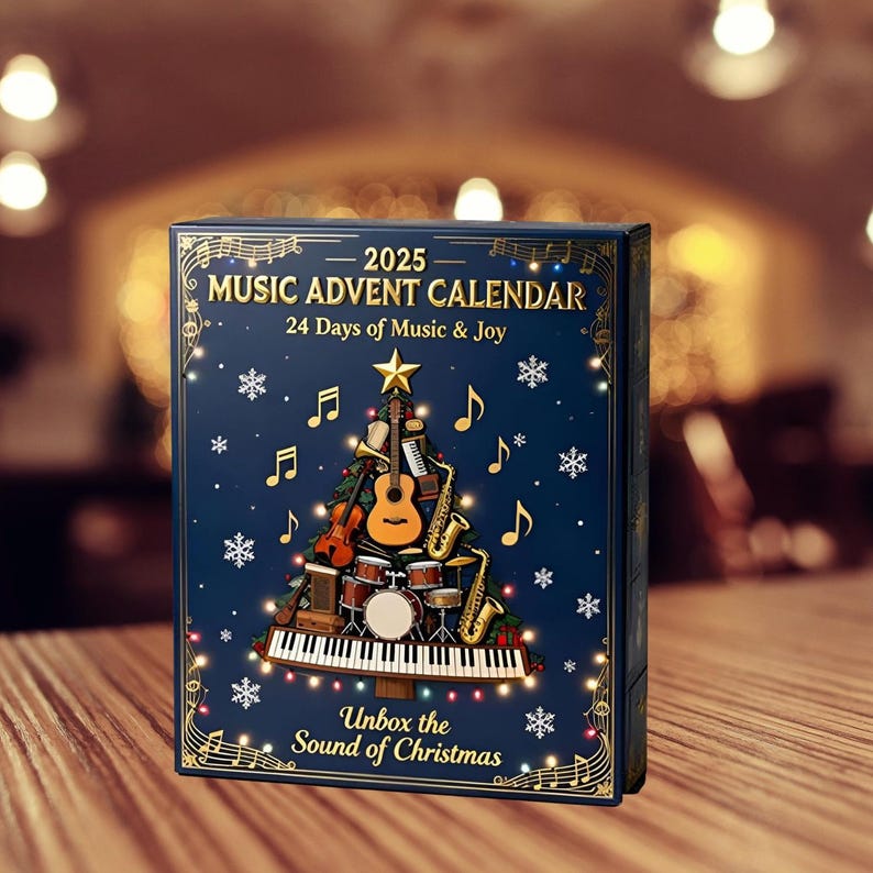 Advent Calendar 2025 For Music Lovers 24 Days Mini Musical Ornaments 2d Instrument Figures For Musicians Christmas Countdown Decor Gift 1764041560803.jpg