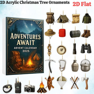 Advent Calendar 2025 For Outdoor Lovers 24 Days Explorer Themed Acrylic Ornaments Hiking  Camping Adventure Figures Xmas Countdown Gift 1764041655604.jpg