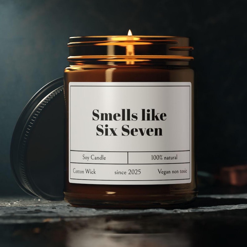 Teen Slang Gift Six Seven Teen Meme Candle 13th Birthday Candle Teen Birthday Gift Teen Christmas Gift Idea Gen Alpha Gift 1764125460805.jpg