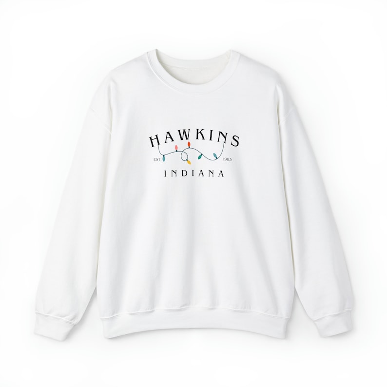 Hawkins Indiana Crewneck Stranger Sweatshirt Eleven Graphic Crewneck Gifts For Fans 1764126575564.jpg