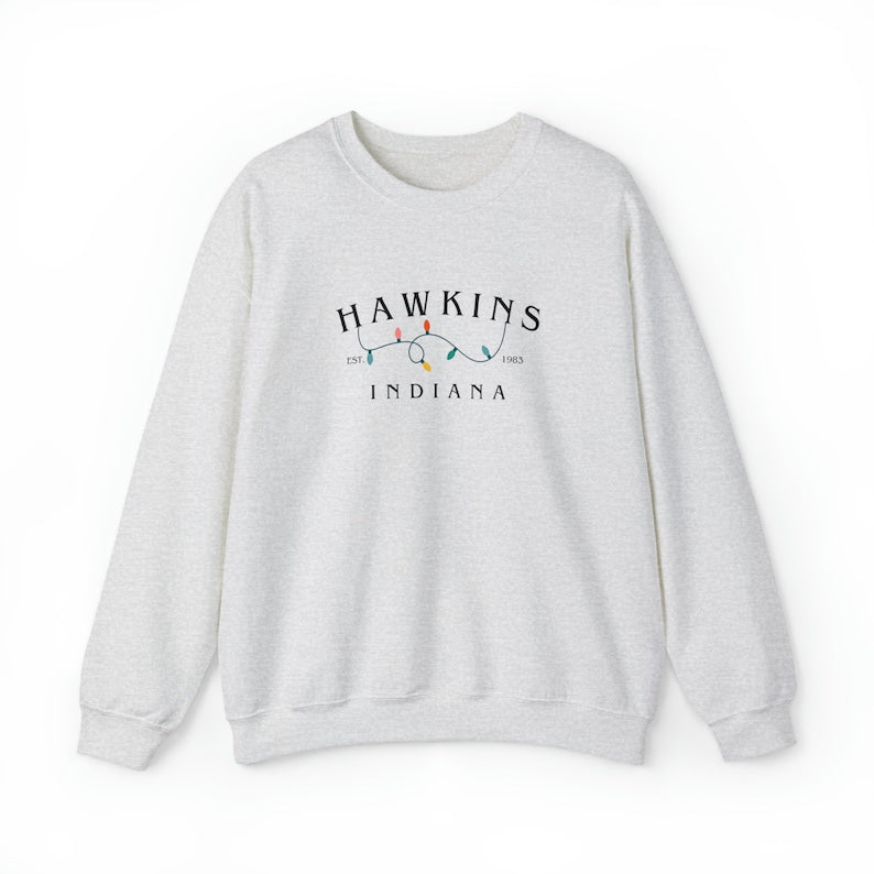 Hawkins Indiana Crewneck Stranger Sweatshirt Eleven Graphic Crewneck Gifts For Fans 1764126576252.jpg