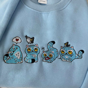 Embroidered Kdh Tiger Shirt Tiger And Bird Graphic Tee Saja Boys Kpop Fan Shirt Cute Tiger Demon Hunters Shirt 1764143401098.jpg