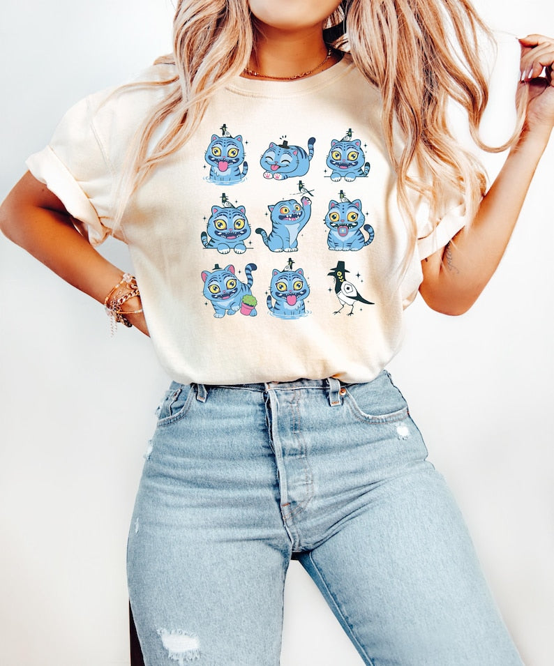 Cute Demon Hunter Tiger Comfort Shirt Derpy The Tiger And Bird Demon Hunter Tiger Tee Hunters Tiger Fan Kpop Saja Boys 1764150857590.jpg