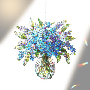 Forget Me Not Bouquet Hologram Window Hanging Acrylic Suncatcher 1764313000622.jpg