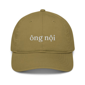 Vietnamese Ng N I Grandpa Hat Embroidered Organic Dad Cap Vietnamese Gift Baby Announcement 1764643420350.jpg