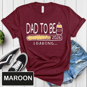 Dad To Be 2026 Shirt Promoted To Daddy Tee New Father Gift Pregnancy Announcement T Shirt Daddy Est 2026 Top 1764748346635.jpg