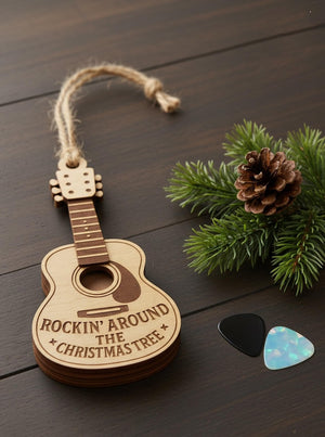 Guitar Rockin Around The Christmas Tree Ornament 1764750223104.jpg