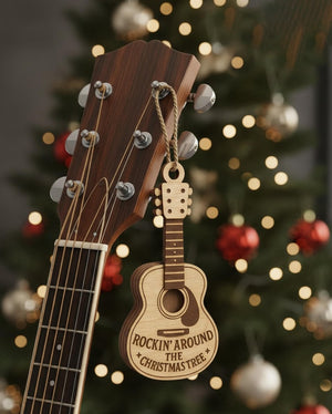 Guitar Rockin Around The Christmas Tree Ornament 1764750223105.jpg