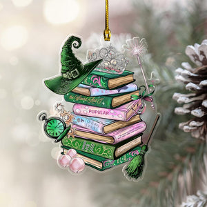 Wicked Broadway Book Stack Ornament Acrylic Christmas Gift 1764924653506.jpg
