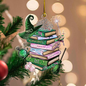 Wicked Broadway Book Stack Ornament Acrylic Christmas Gift 1764924653627.jpg
