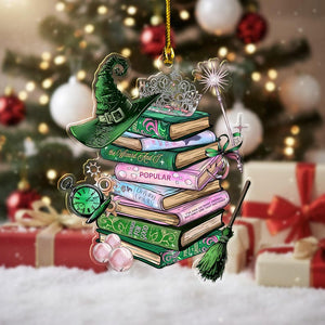 Wicked Broadway Book Stack Ornament Acrylic Christmas Gift 1764924653658.jpg