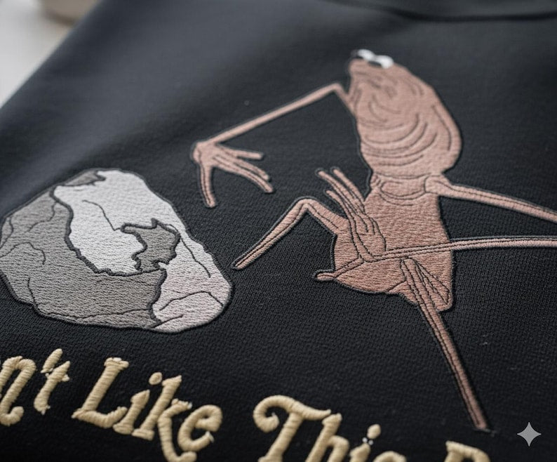 Embroidered Marcus The Worm Shirt I Dont Like This Rock Sweatshirt Marcus The Worm Meme Shirt Funny Meme Shirts Gift For Him Xmas Gift 1764926877118.jpg