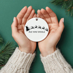 Fly You Fools Gandalf Santa Ornament Funny Lotr Christmas Tree Ornament Lotr Fan Gift Lotr Funny Christmas Decoration Ornament 1765167925275.jpg