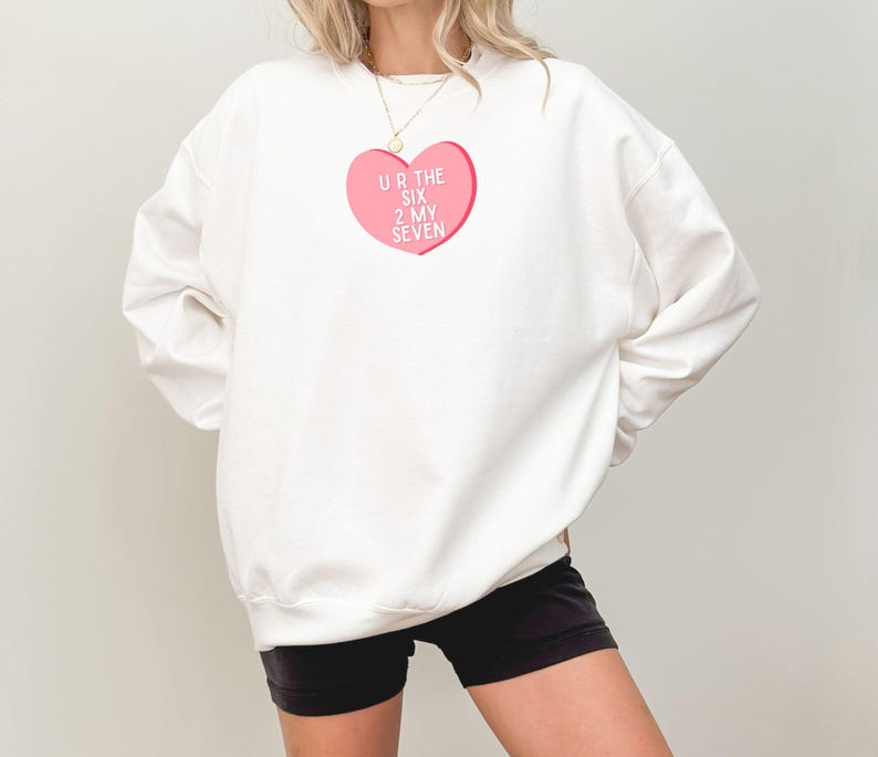 Six Seven Valentines Day Couples Shirts Teacher Team Shirts Funny 6 7 Conversation Hearts Sweatshirt Viral Meme Crewneck Gen Z Gift 1765252107280.jpg