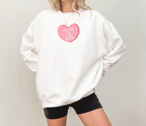 Six Seven Valentines Day Couples Shirts Teacher Team Shirts Funny 6 7 Conversation Hearts Sweatshirt Viral Meme Crewneck Gen Z Gift 1765252107280.jpg