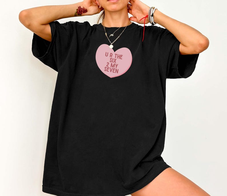 Six Seven Valentines Day Couples Shirts Teacher Team Shirts Funny 6 7 Conversation Hearts Sweatshirt Viral Meme Crewneck Gen Z Gift 1765252107294.jpg