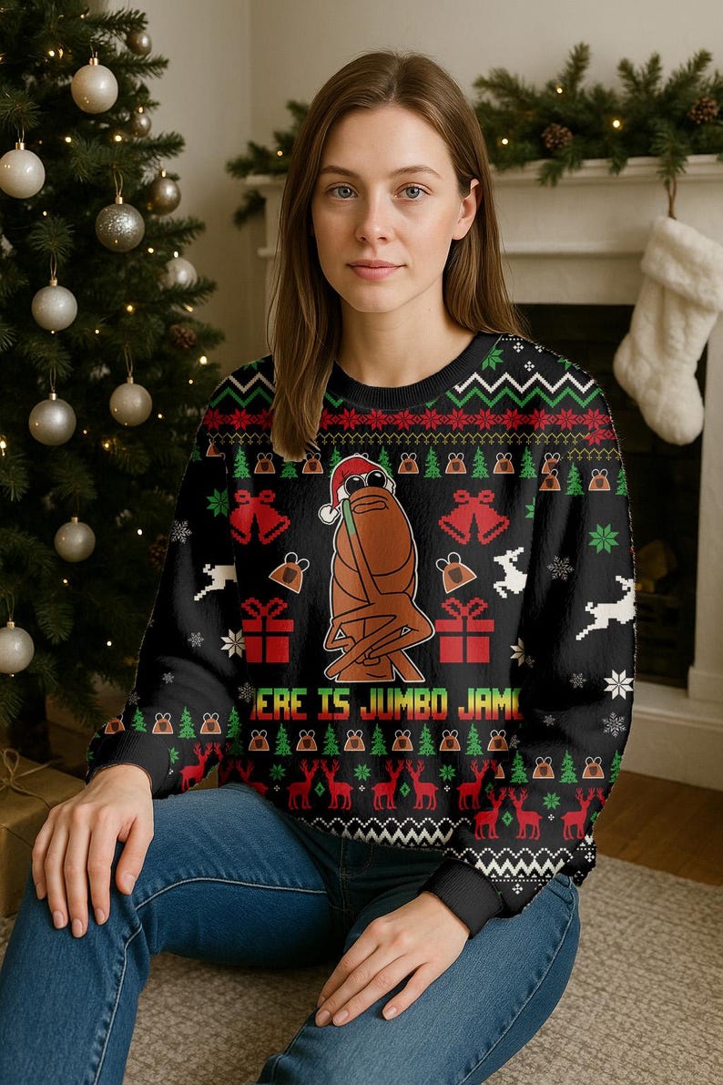 Where Is Jimbo James Ugly Christmas Sweater Marcus The Worm Shirt Virtual Meme Holiday Jumper Funny Xmas Party Outfit 1765351123612.jpg