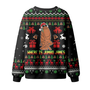 Where Is Jimbo James Ugly Christmas Sweater Marcus The Worm Shirt Virtual Meme Holiday Jumper Funny Xmas Party Outfit 1765351124230.jpg