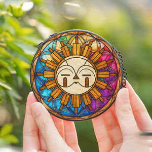 Vintage Esquie Glass Suncatcher Clair Obscur Expedition 33 Inspired Sun Ornament Fantasy Window Hanging Stained Glass Style Gamer Gift 1765959676545.jpg