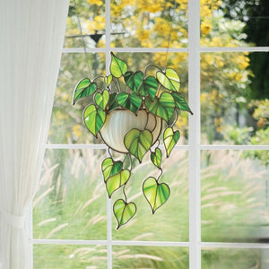 Arcylic 2d Plant Stained Hanging Suncatcher Home Decor Nature Vibe Glass Art Nature Inspired Garden Plant Boho Home Decor Hanging Plant 1765959959553.jpg