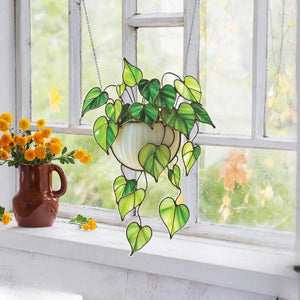 Arcylic 2d Plant Stained Hanging Suncatcher Home Decor Nature Vibe Glass Art Nature Inspired Garden Plant Boho Home Decor Hanging Plant 1765959959625.jpg