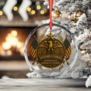250th Anniversary Military Ornament Honoring 250 Years Of American Service Patriotic Gift 1766042434794.jpg