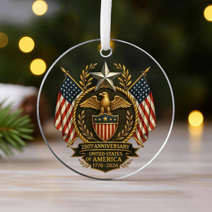 250th Anniversary Usa 250th Celebration Ornament Military Veteran Keepsake Patriotic Christmas Ornament Gift For Veteran Dad Or Soldier 1766042995978.jpg