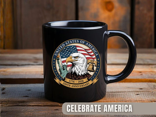 America 250th Anniversary Coffee Mug 1776 2026 United States Semiquincentennial Celebration Patriotic Veteran Gift Made In The Usa 1766045941218.jpg