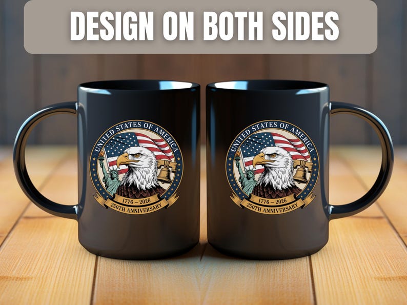 America 250th Anniversary Coffee Mug 1776 2026 United States Semiquincentennial Celebration Patriotic Veteran Gift Made In The Usa 1766045941785.jpg