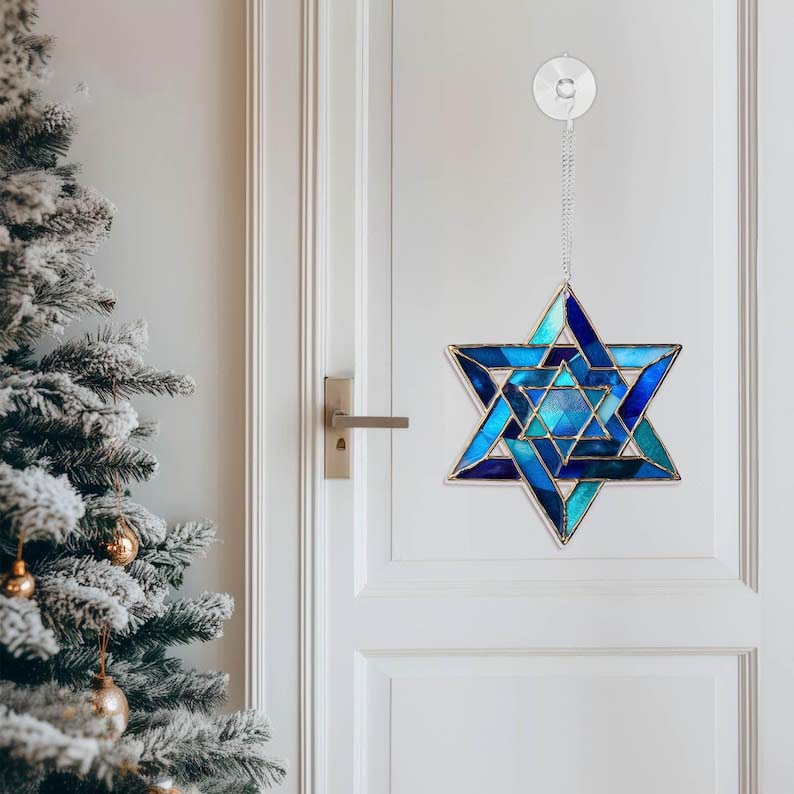 Star Of David Hanukkah Suncatcher Jewish Acrylic Window Hangings Hanukkah Ornament Jewish Star Hanukkah Suncatcher Christmas Gift 1766463272278.jpg
