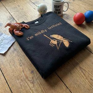 Embroidered Im Mildly Irritated Marcus The Worm Shirt Marcus The Worm Meme Shirt Brain Rot Shirt Robert Help Marcus The Worm Ugly Shirt 1766476160683.jpg
