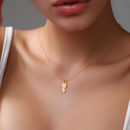 Gold Filled Upside Down Pineapple Necklace 1767164659362.jpg