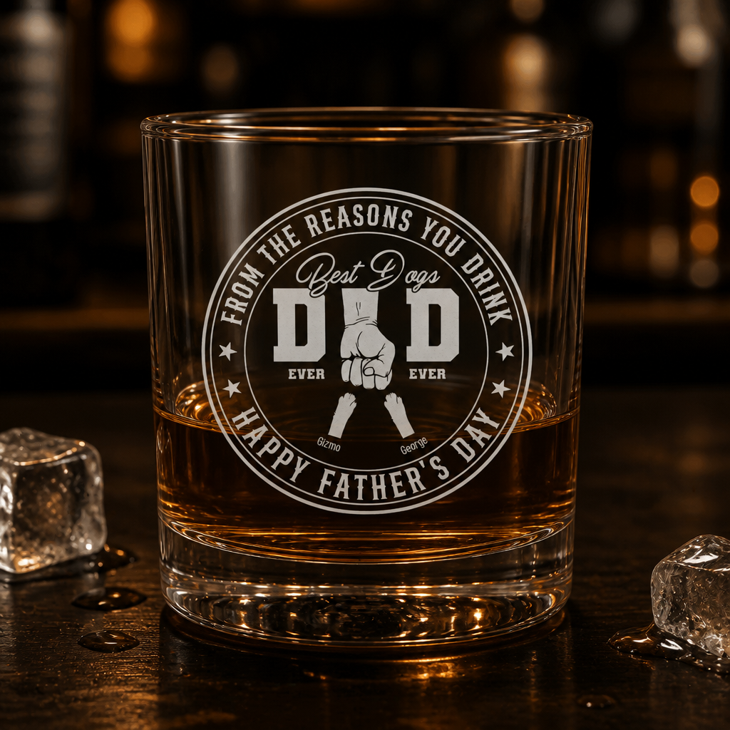 Best Dog Dad Ever Whiskey Glass – From The Reasons You Drink – Personalized Pet Names - Personalized Whiskey Glass 1767a44b-4715-47bf-9f2e-0f66f0746693.png