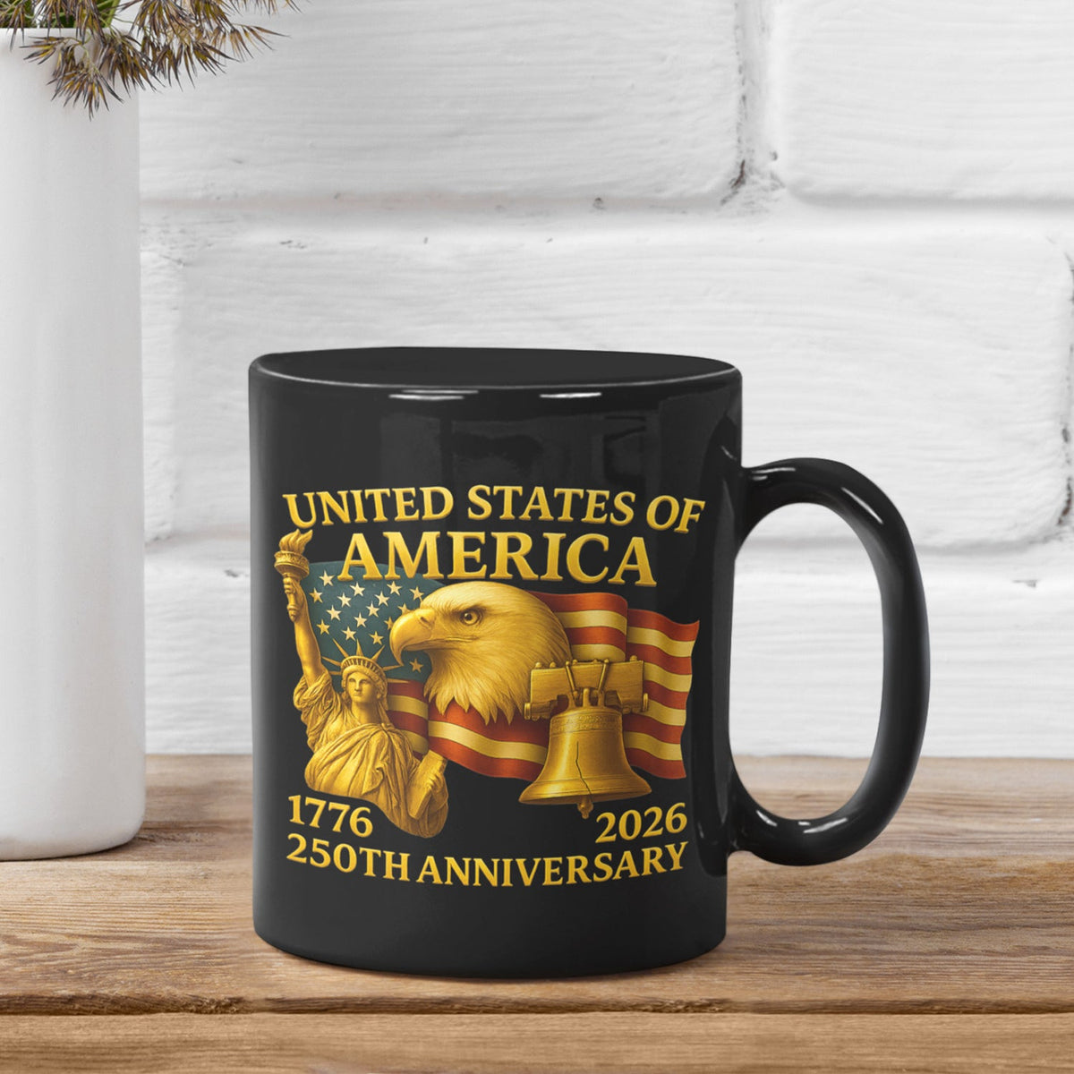 250 Years Anniversary Mug  Happy 250th Birthday 1776 2026 Black Mug 1768189141143.jpg